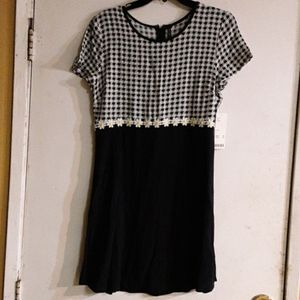 UO  Daisy Houndstooth Dress